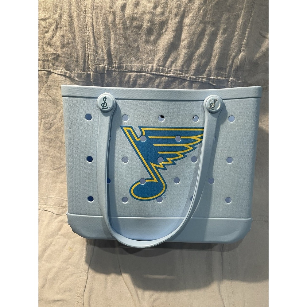NEW St. Louis Blues 100% EVA Tote Bag - Quarter Note Club Exclusive - NHL Hockey
